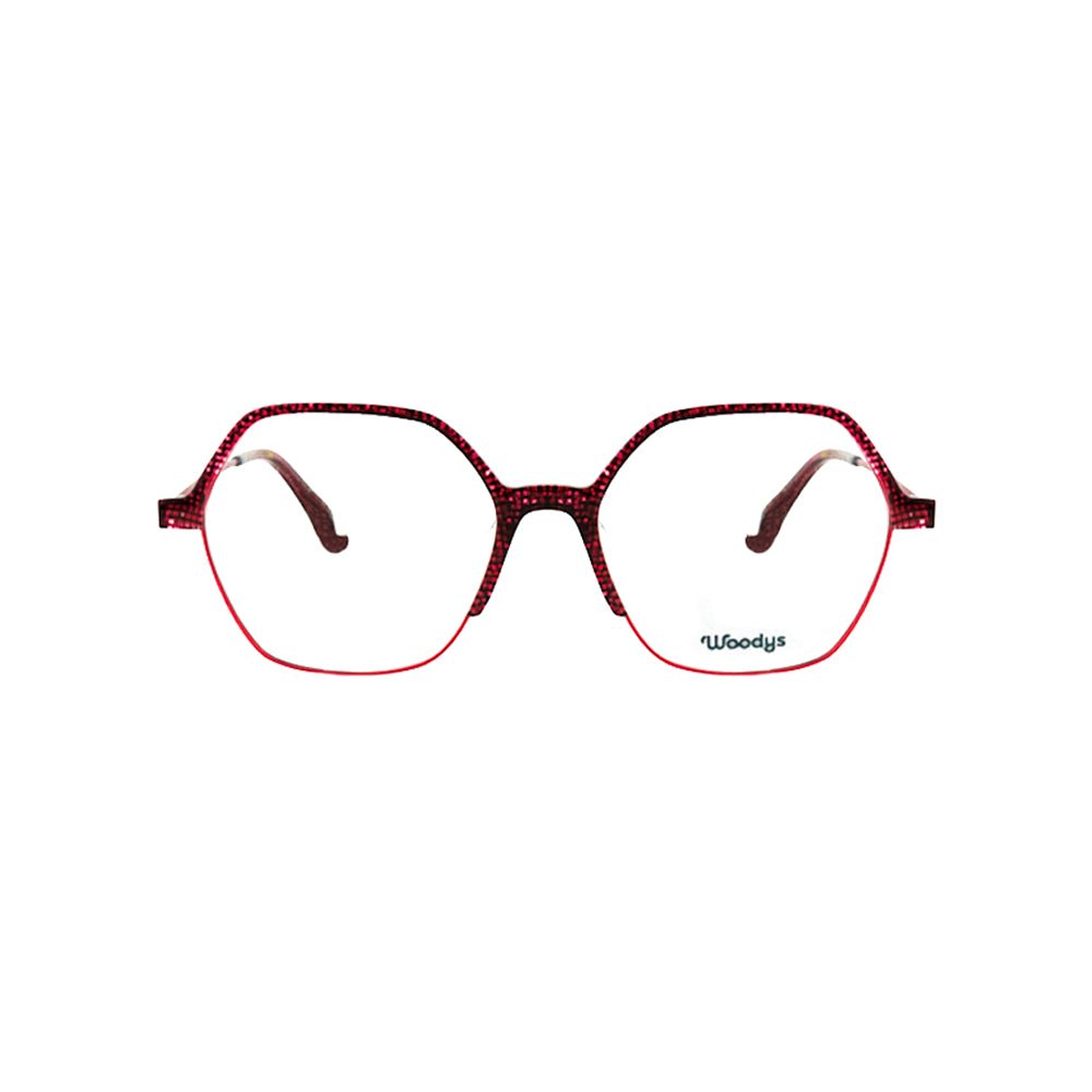 Óculos de Grau Woodys Arad Vinho + Lentes de Grau | Óptica Santista