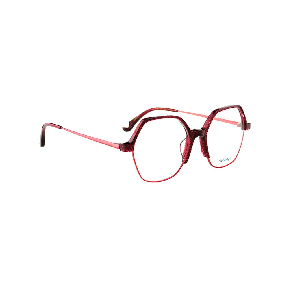 Óculos Woodys Arad Feminino Hexagonal | Optica Santista