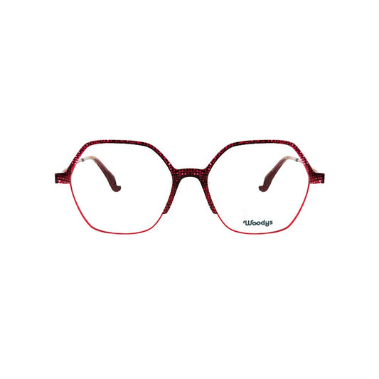 Óculos Woodys Arad Feminino Hexagonal | Optica Santista